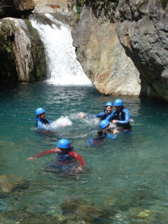 Book a canyoning outing