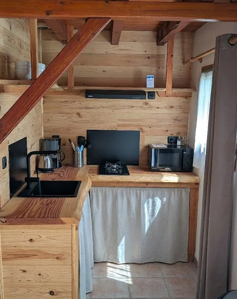 Küchenchalet Camping Ariège Evasion