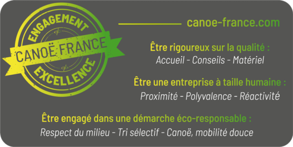 Charter de calidad de canoa Francia